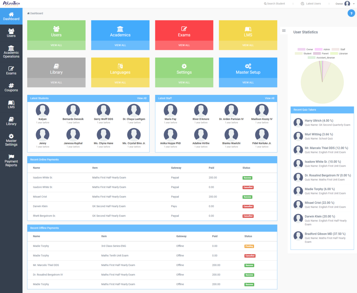 School Management System